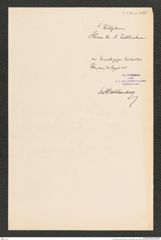 k.k. naturhistorisches Hofmuseum, Intendanzakten 1885-1896 (Hauer), Aktenzahl Z.396.a/1888, Seite 1